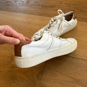 Massimo Dutti Leather Sneakers
